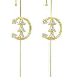 Vembley Pack Of 2 Gold-Toned Spiked Ear Cuff-16
