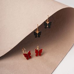 EL REGALO Pack of 2 Hoop Earrings-image-63