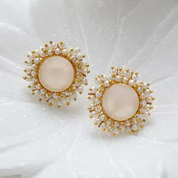 TEEJH Contemporary Studs Earrings-58