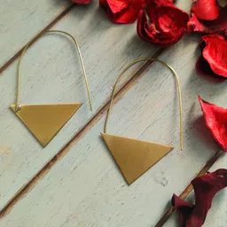 Binnis Wardrobe Gold-Toned Contemporary Hoop Earrings-picture-24