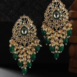 Anouk Gold Plated Contemporary Drop Earrings image 3