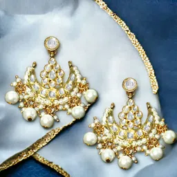 Anouk Floral Drop Earrings-15