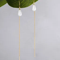 EL REGALO Artificial Beads Drop Earrings-image-56