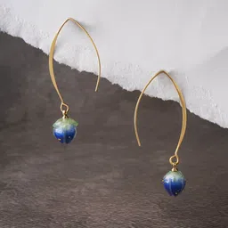 EL REGALO Artificial Beads Drop Earrings-image-61