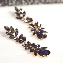 DressBerry Gold-Plated Contemporary Drop Earrings-30