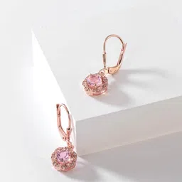 SHAYA Gold-Toned Contemporary Drop Earrings-picture-31