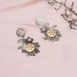 Mali Fionna Contemporary Drop Earrings-image-56