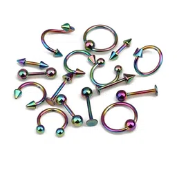 KARISHMA KREATIONS Unisex Set Of 8 Contemporary Stud Earrings-49