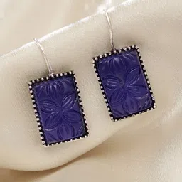 Rubans Geometric Drop Earrings-35