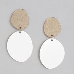 Forever New Geometric Drop Earrings-40