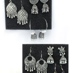 PRIVIU Teardrop Shaped Drop Earrings-24