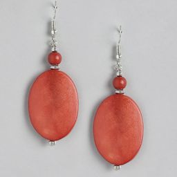 RICHEERA Silver-Plated Teardrop Shaped Drop Earrings-3
