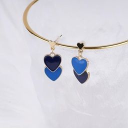 EL REGALO Heart Shaped Drop Earrings-image-95