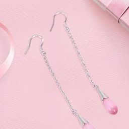 EL REGALO Heart Shaped Drop Earrings-image-98