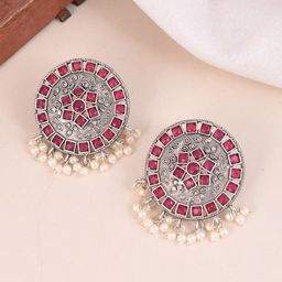 DASTOOR Silver-Plated Classic Drop Earrings-image-24