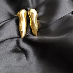 Binnis Wardrobe Gold-Plated Contemporary Studs Earrings-38
