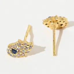 XPNSV Studded Contemporary Studs Earrings-0