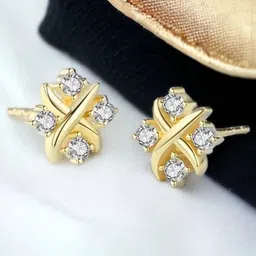 MYKI Stainless Steel Contemporary Studs Earrings-picture-15