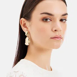 Kazo Gold-Plated Drop Earrings-image-51