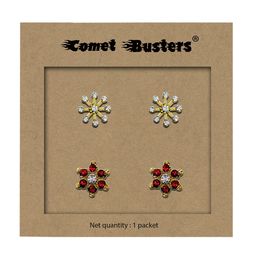 Comet Busters Gold-Plated Contemporary Studs Ear Stickers-46