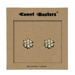 Comet Busters Gold-Plated Contemporary Studs Ear Stickers-48