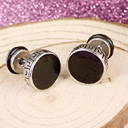 KARISHMA KREATIONS Contemporary Stainless Steel Studs Earrings-picture-28