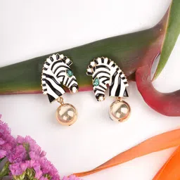 JOKER & WITCH  Women  Contemporary Studs Earrings-32