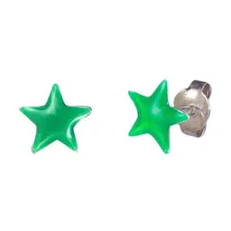 Abhooshan Girls 92.5 Sterling Silver Contemporary Studs Earrings-20