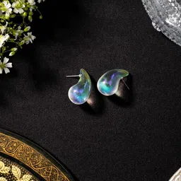 Niscka Teardrop Shaped Studs-picture-20