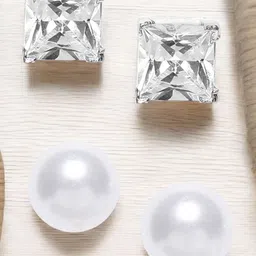 fabula Contemporary Studs Earrings-35