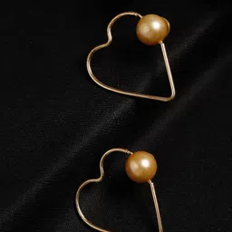 Madame Gold Plated Contemporary Studs Earrings-picture-10
