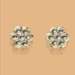 DUGRISTYLE Circular Studs Earrings-53