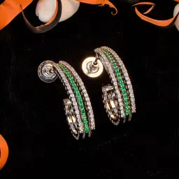 Manikya Circular Studs Earrings image 1