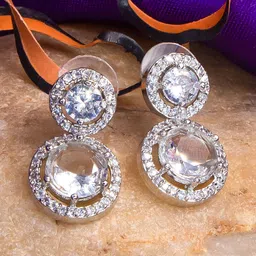 Manikya Circular Studs Earrings image 2