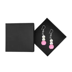 Mikado Circular Shaped Drop Earrings image 2