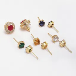 Anouk Set Of 3 Circular Studs Earrings image 2