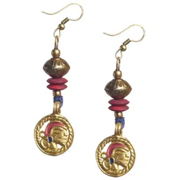 AAKRITI ART CREATIONS Artificial Beads Quirky Drop Earrings image 4