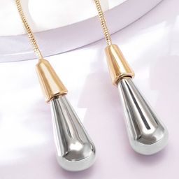 Rubans Voguish Gold-Plated Classic Drop Earrings image 4