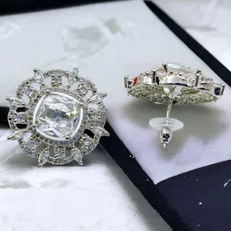 Manikya Circular Studs Earrings image 3