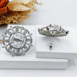 Manikya Circular Studs Earrings image 4