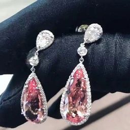 Designs & You Silver-Plated Teardrop Shaped Drop Earrings image 2