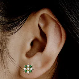 Comet Busters Set Of 2 Non Piercing Stick On Studs Earrings image 5