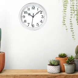 mateswari ventures Analog 21 cm X 21 cm Wall Clock image 4