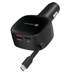 Portronics Car Power Retracto car charger with fast charging-image-16