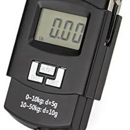TRIDEVI ENTERPRISE 50Kg Portable Hanging Luggage Electronic Weighing Scale - Portable Digital WH - A08 (Black) Weighing Scale-picture-13