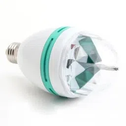 WAXTRON LED ROTATING BULB IN MULTI-COLOR-1 PC Single Disco Ball-2