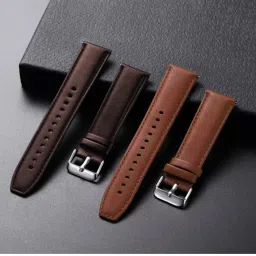 BLACK LOVIES 22MM Genuine Leather Smart Watch Strap Compatible For Bolt COSMIC R / ROVER PRO / STRIKER PRO / NOICEFIT ICON 2 / EVOLVE 3 / CALIBER 2 BUZZ / BOATT WAVE CALL / WAVE LITE / PRIMIA TALK / ULTIMA CALL MAX / LUNAR FIT / FIRBOLTT TALK PRO / INVINCIBLE PLUS / PHOENIX PRO / COBRA / APOLLO 2 / HUNTER / SUPERNOVA / LEGEND / HUNTER / NINZA FIT. Smart Watch Strap-15