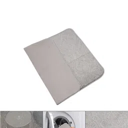 Kuber Industries Brown & Grey 3 Pieces Self-Designed Rectangular Dish Dry Mat image 3