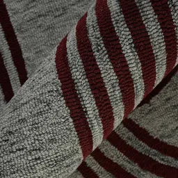 saraswatii global Grey & Brown Geometric-Printed Hand Tufted Rectangular Carpet image 4