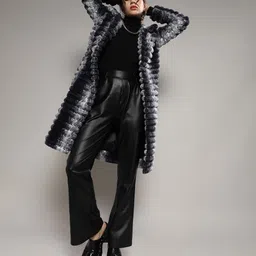 campus sutra Fur Dyed Coat For Women-picture-44